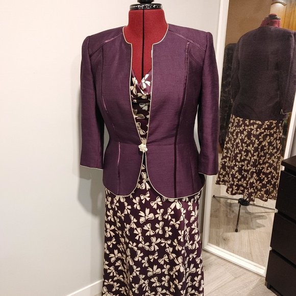 Jaques Vert Formal Dress - Royal Purple - Picture 15 of 16